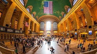 Walking Tour of Grand Central Terminal — New York City 【4K】🇺🇸 [upl. by Eleon]