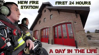 First 24 Hours in a New Fire Station  A Day in the Life [upl. by Avon]