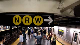 ⁴ᴷ The Busiest NYC Subway Station Times Square–42nd StreetPort Authority Bus Terminal [upl. by Nolyarb]