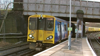 Half an Hour at 216  Birkenhead North Station 1022017  Class 507 508 terminus [upl. by Ainitsirk]