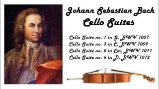 Johann Sebastian Bach  Cello suites in 432 Hz great for reading or studying [upl. by Annaiuq]