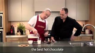 How to make a hot chocolate using an aerolatte milk frother [upl. by Evangelist486]