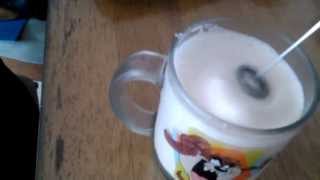 Aerolatte Review Frothing Cold Milk In Under 1 Minute [upl. by Melisenda962]